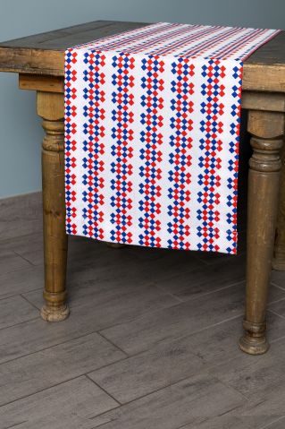 Specialty Bauhaus table runner